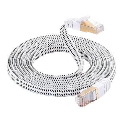 DanYee Cat 8 Ethernet Cable, Nylon Braided 26ft CAT8 High Speed Professional - Image 8