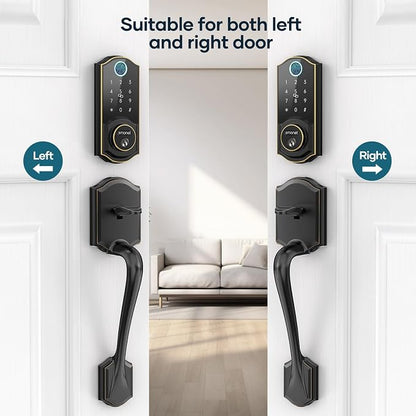 SMONET Front Door Lock Set Keyless Entry, Smart Door Lock - Image 2