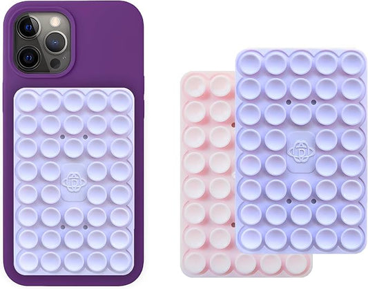 Silicone Double-Sided Suction Phone Grip Detachable Mount by DreamsLink