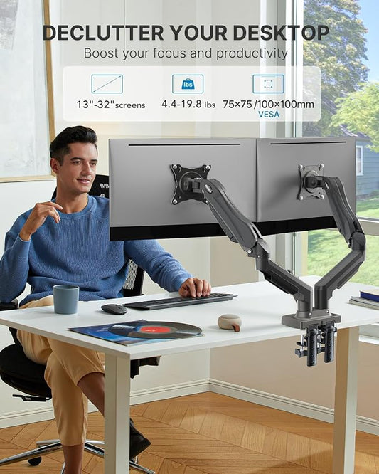 HUANUO Dual Monitor Stand - Image 2