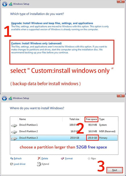 64GB - Bootable USB Drive 3.2 for Windows 11/10 / 8.1/7, Install/Recovery - Image 3