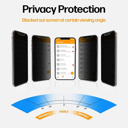 Power Theory Designed for iPhone 11, iPhone XR Privacy Screen Protector - Image 3