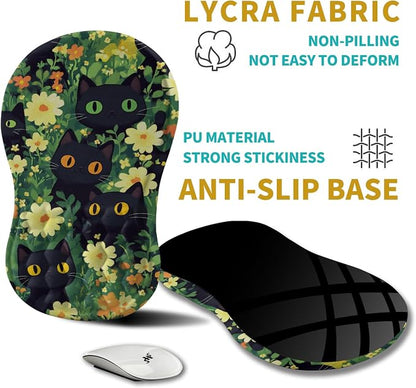 Hokafenle Ergonomic Mouse Pad Wrist Support, Wrist Rest Mousepad - Image 5