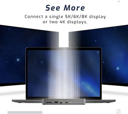OWC 11-Port Thunderbolt Dock, 96W Charging, Single 8K Display or Dual 5K - Image 5