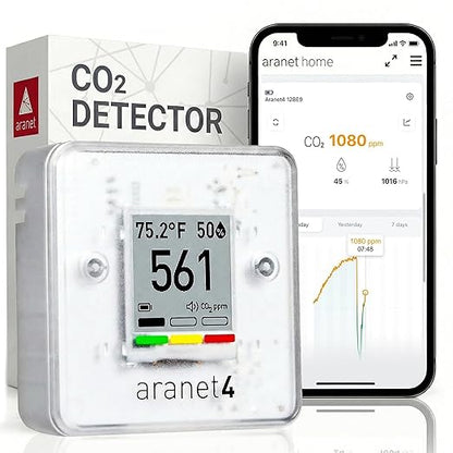 Aranet4 Home: Wireless Indoor Air Quality Monitor by Aranet
