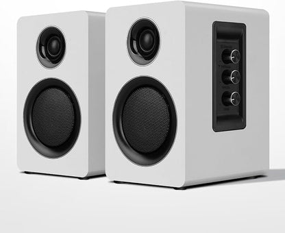 Computer Speakers for Desktop PC, Active Bookshelf Speaker by HearEveryDetailFeelEvery