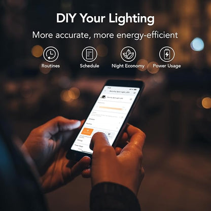 OREiN Motion Sensor Outdoor Lights, AC Smart WiFi Flood Lights Outdoor Connect - Image 4