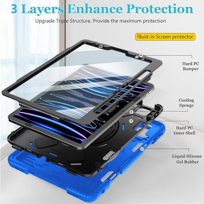 Case for iPad Pro 11 Inch 2022/2021/ 2020/2018: Silicone Cover for iPad 11 Inch - Image 6