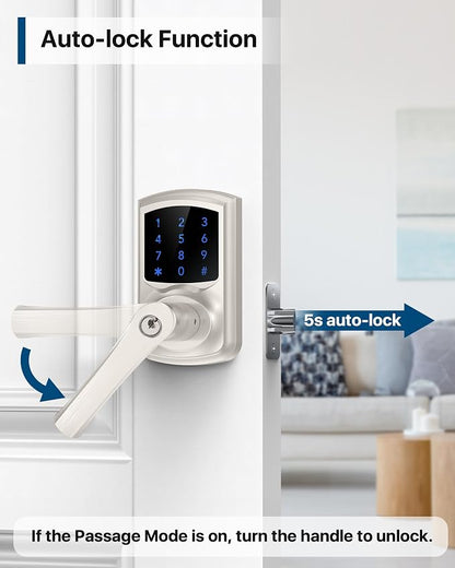 HIDALIFE Keyless Entry Door Lock, Keypad Door Lock - Image 5