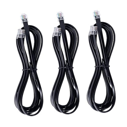 RJ12 Cable Phone Cord RJ12 6P6C Male to Male Straight Wired by TOYAYAYO