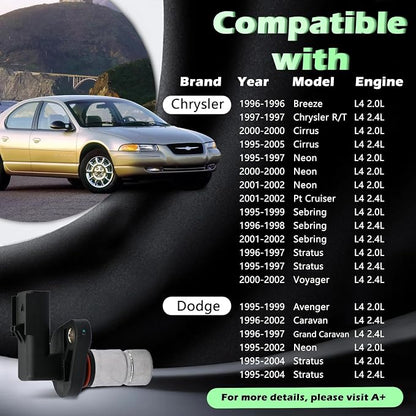 Engine Crank Crankshaft Position Sensor L4 2.0L Compatible - Image 3