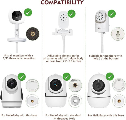 Baby Monitor Floor Stand Compatible - Image 2