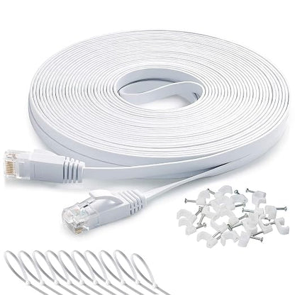 DAYEDZ Ethernet Cable 50 ft, Cat 6 LAN Cable Ethernet Cord, Slim Long Flat by DAYEDZ