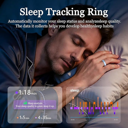 Smart Ring for Women Men, Health Tracker - Image 4