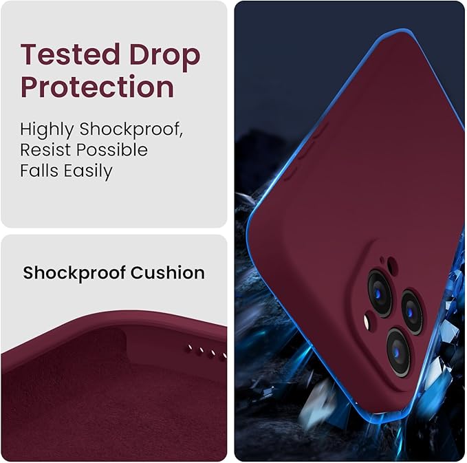 FireNova Designed for iPhone 15 Pro Case, Silicone Upgraded Phone Case with - Image 4