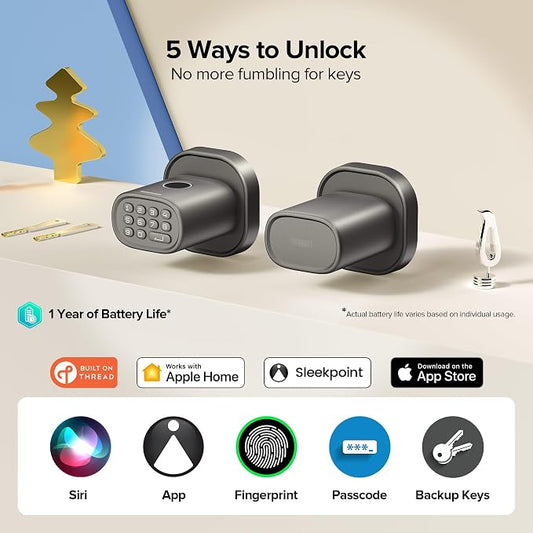 ThorBolt HomeKit Lock Over  Smart Fingerprint Lock - Image 2