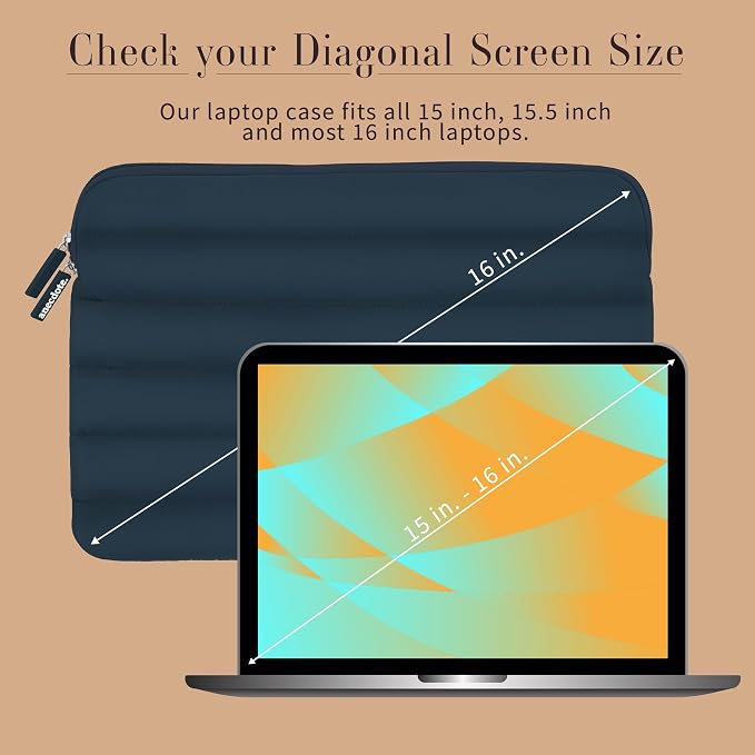 ANECDOTE Laptop Case 15-16 Inch – A Perfect Laptop Sleeve - Image 3