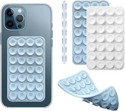 Silicone Double-Sided Suction Phone Grip Detachable Mount by DreamsLink