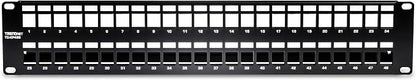 TRENDnet 48-Port Blank Keystone Shielded 2U HD Patch Panel, 2U 19” Metal - Image 7