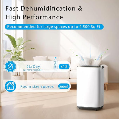 3000 Sq.Ft Dehumidifier for Basement - Image 4