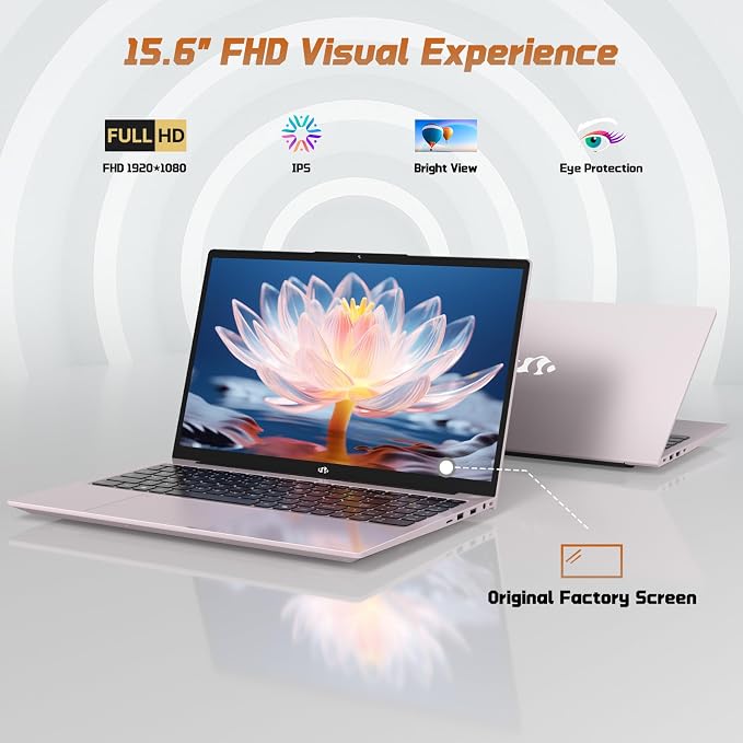 NIMO 15.6" FHD IPS Laptop, Intel N150, 16GB RAM 1TB SSD, Backlit Keyboard - Image 5