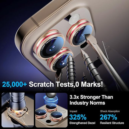 X-it 2 Pack Camera Lens Protector, Shatterproof Anti-Scratch Ultra HD Camera - Image 5