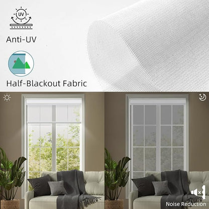 SmartWings Motorized Light Filtering Shades, Work - Image 5