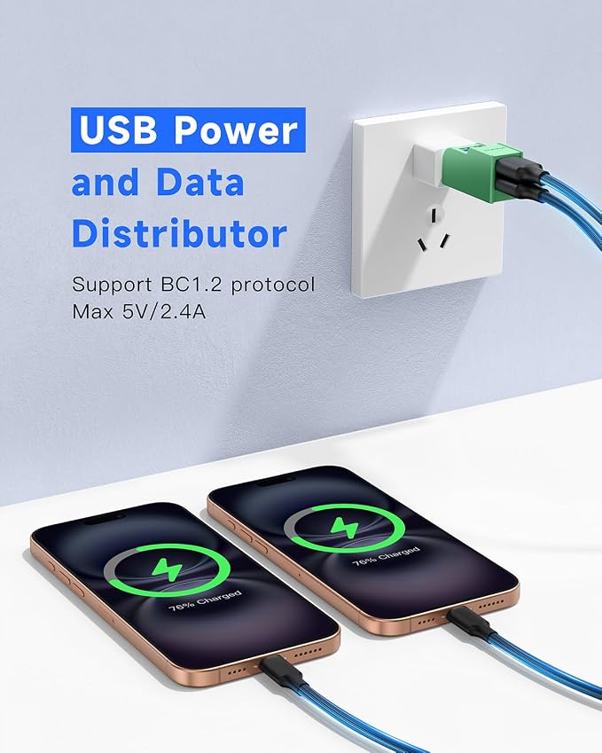 FORIDA 3 Ports USB 3.0 Adapter, USB Hub - Image 6