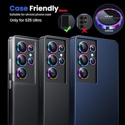 WSKEN for Samsung Galaxy S25 Ultra Camera Lens Protector - Image 5
