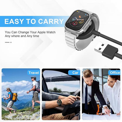 Fast Charger for Apple Watch Charger, Magnetic iWatch Charger to USB A Cable - Image 8