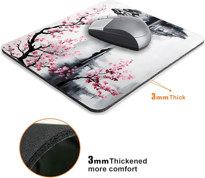 Japanese Cherry Blossom Mouse Pads - Image 3