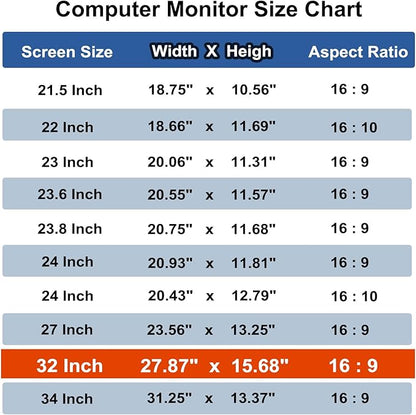 32 Inch Computer Privacy Screen Shield - Image 6