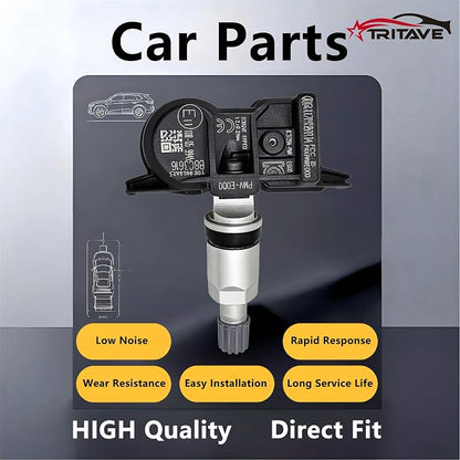 TPMS Sensor 4PCS 315MHz Tire Pressure Monitoring Sensor Compatible - Image 5