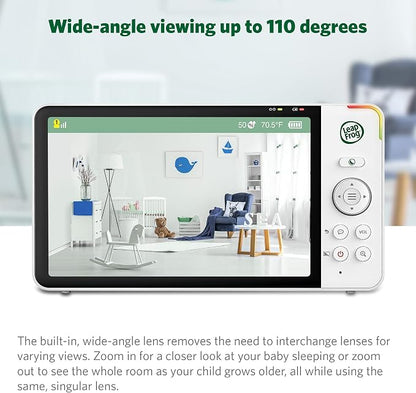 LeapFrog LF915HD Baby Monitor, 5” 720p Screen, 360° Pan & Tilt - Image 4