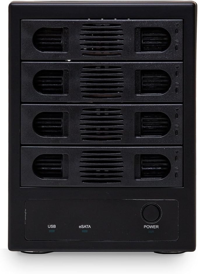 Syba SY-ENC50104 4 Bay 3.5” SATA III HDD Non-RAID Enclosure – Supports USB 3.0 - Image 6