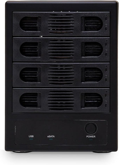 Syba SY-ENC50104 4 Bay 3.5” SATA III HDD Non-RAID Enclosure – Supports USB 3.0 - Image 6