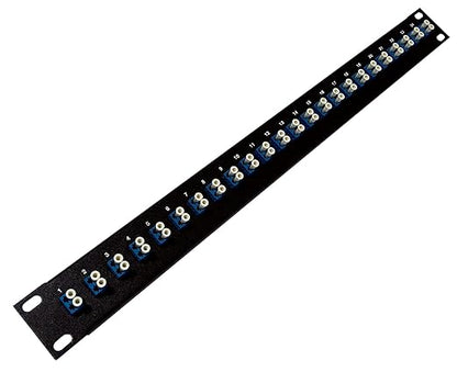 Ultra Spec Cables 24 Port LC Fiber Patch Panel Singlemode 19" by UltraSpecCables