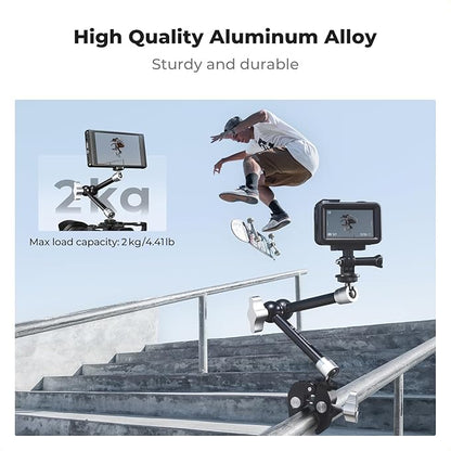 K&F CONCEPT 9.8" Magic Arm Clamp Kit - Image 4