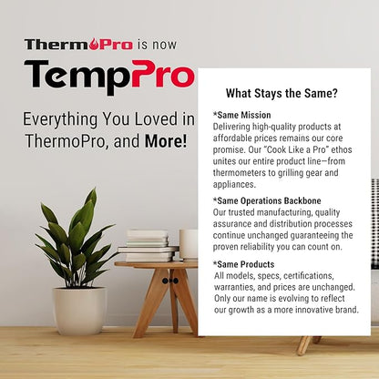 TempPro 500FT Indoor Outdoor Thermometer Wireless, Outdoor Thermometers - Image 7
