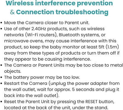 Babysense Replacement Add-On Camera - Image 8