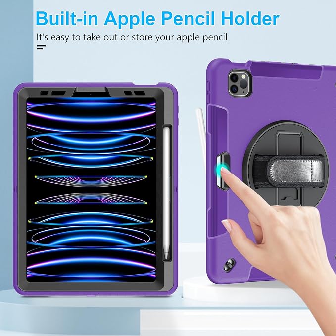 Case for iPad Pro 11 Inch 2022/2021/ 2020/2018: Cover for iPad 11 Inch 4th/ - Image 8