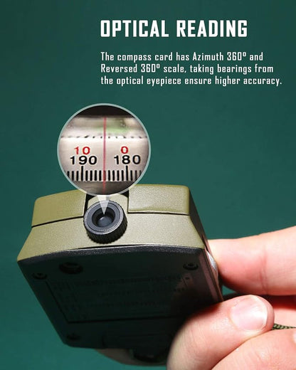 Eyeskey Multifunctional Tactical Survival Military Compass - Image 4