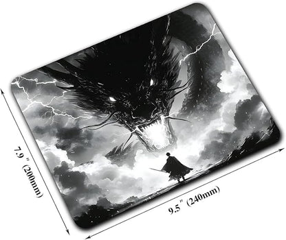 Japanese Samurai Cartoon Anime Dragon Custom Mouse Pad - Image 2