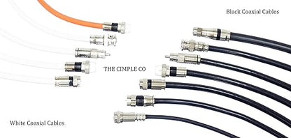 THE CIMPLE CO Solid Copper Coaxial Cable 20 FT - Image 6