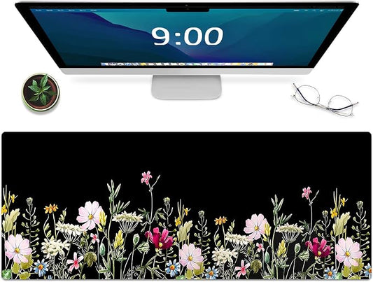 Gaming Mouse Mat Forest Background Pattern XXL XL Large Mouse Mat Long Extended by Galdas