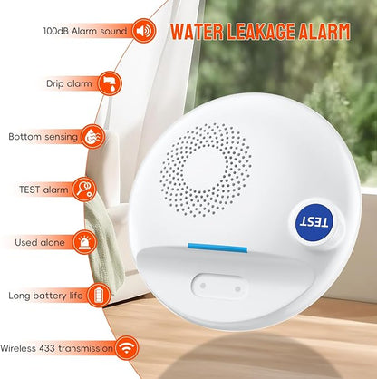 PILSAMAS Wireless Water Leak Detector - Image 2