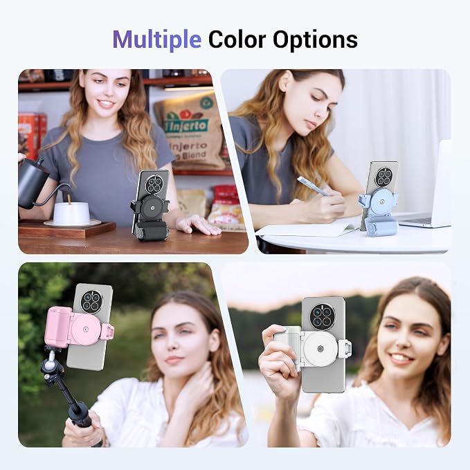 KIWIFOTOS Phone Camera Grip Smartphone Tripod Mount Handle Holder - Image 7