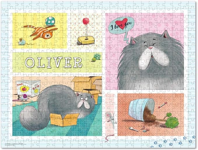 Personalized Cat Puzzle - Image 2