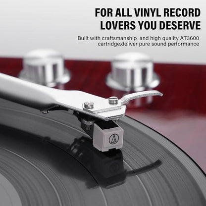 Belt Drive Turntable for Vinyl Record Player, Connect - Image 4