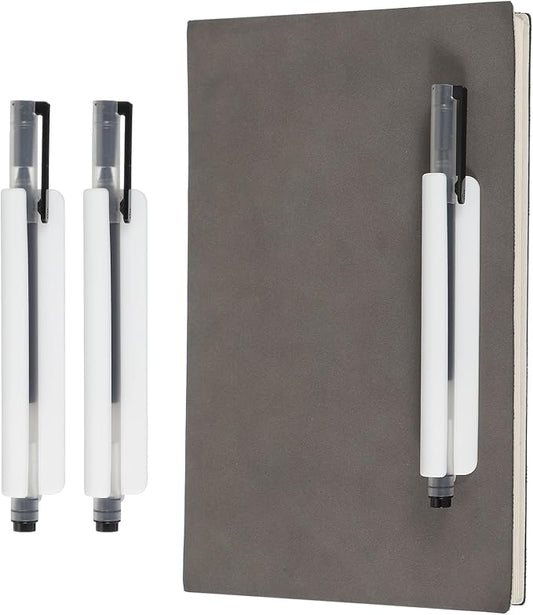 PATIKIL 2 Pcs Adhesive Pencil Holders, 105mm Long Universal Pencil Clip by PATIKIL